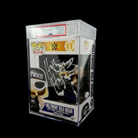 WWE Hollywood Hulk Hogan #11 Vaulted - Signed Autograph PSA 9 Encapsulated 8.5